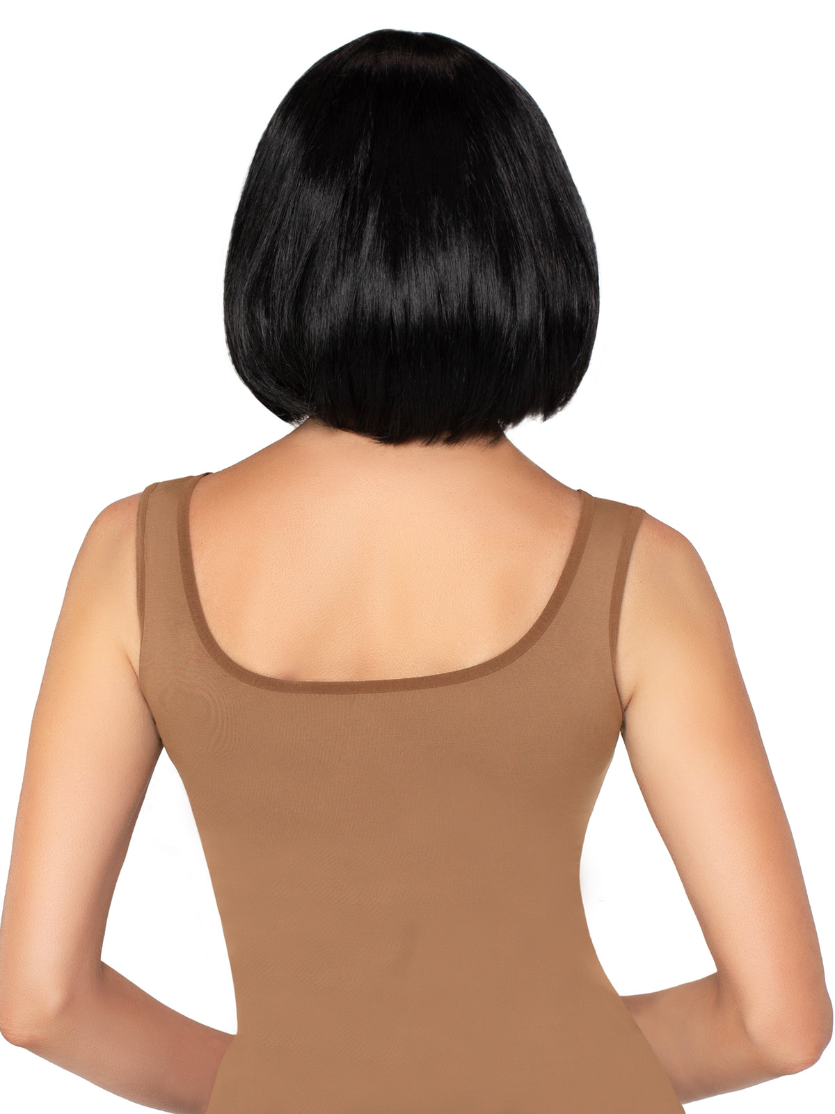 a1527 Peluca Bob Corta Natural de 14"