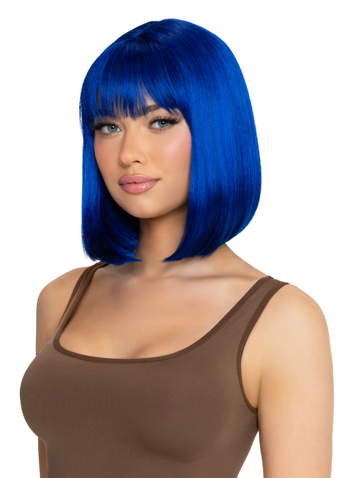 a2933 Peluca Bob Angulado blue