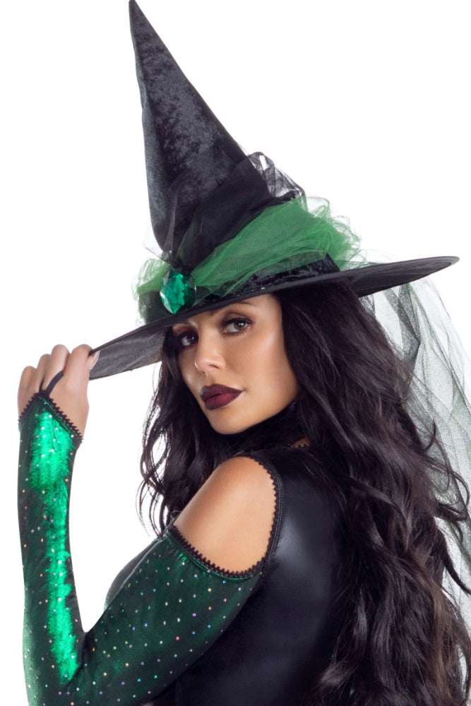 PK2433 Wicked Emerald Witch