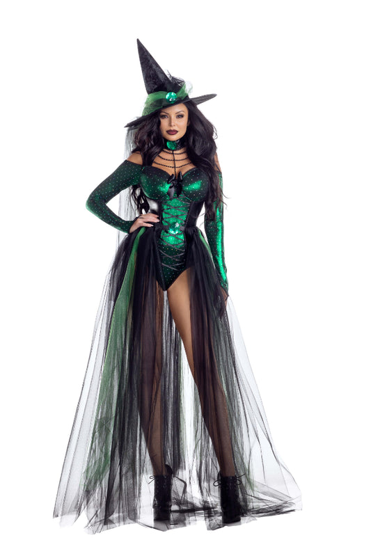 PK2433 Wicked Emerald Witch