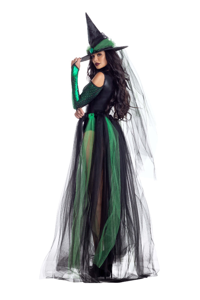 PK2433 Wicked Emerald Witch