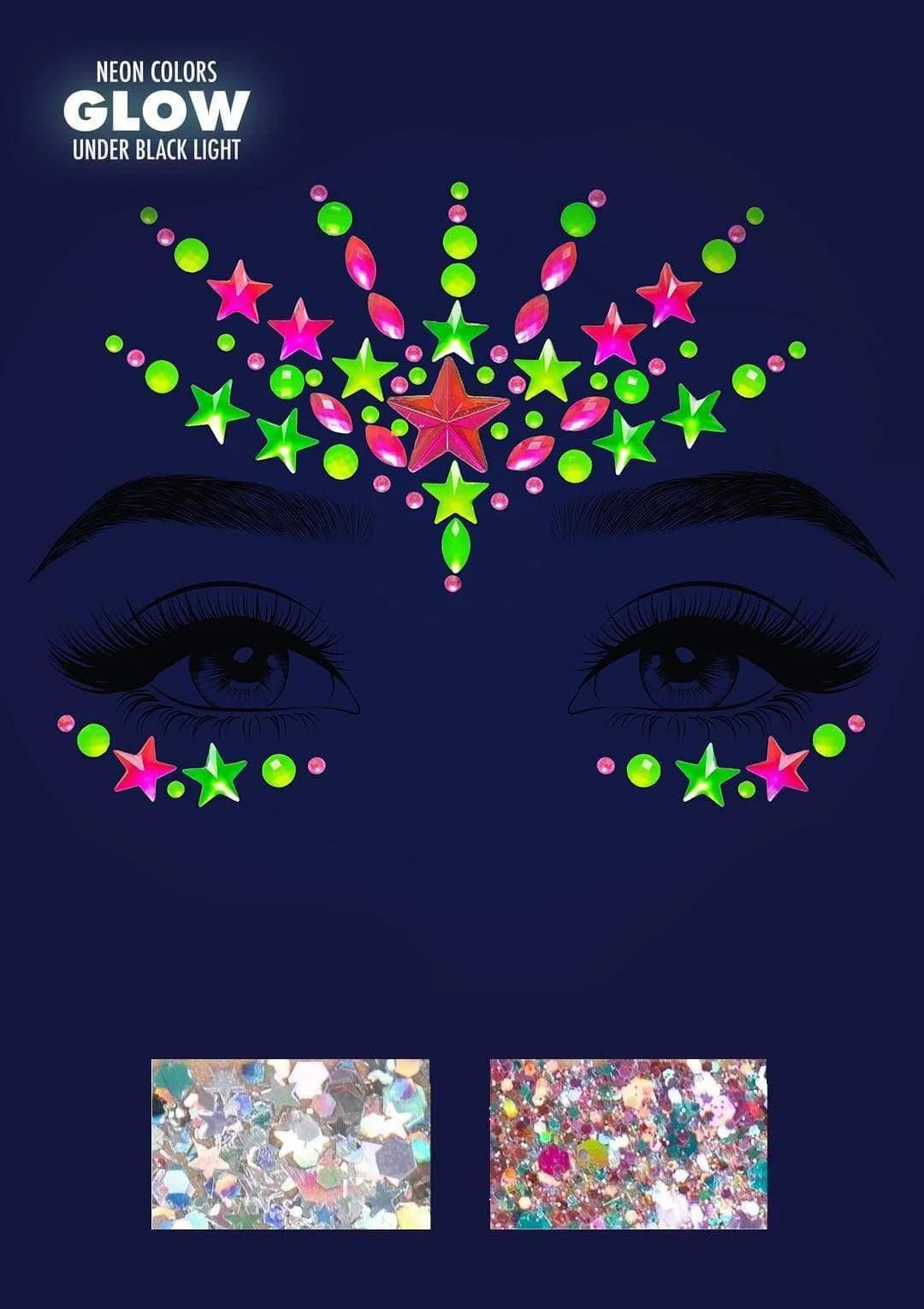 EYE026 Vibe Jewels Sticker & Body Glitter
